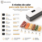 Sellador de Bolsas 2 en 1 con Cortador Oculto — Recargable USB-C